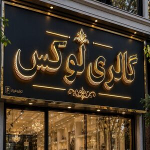تابلو چنلیوم طرح گالری