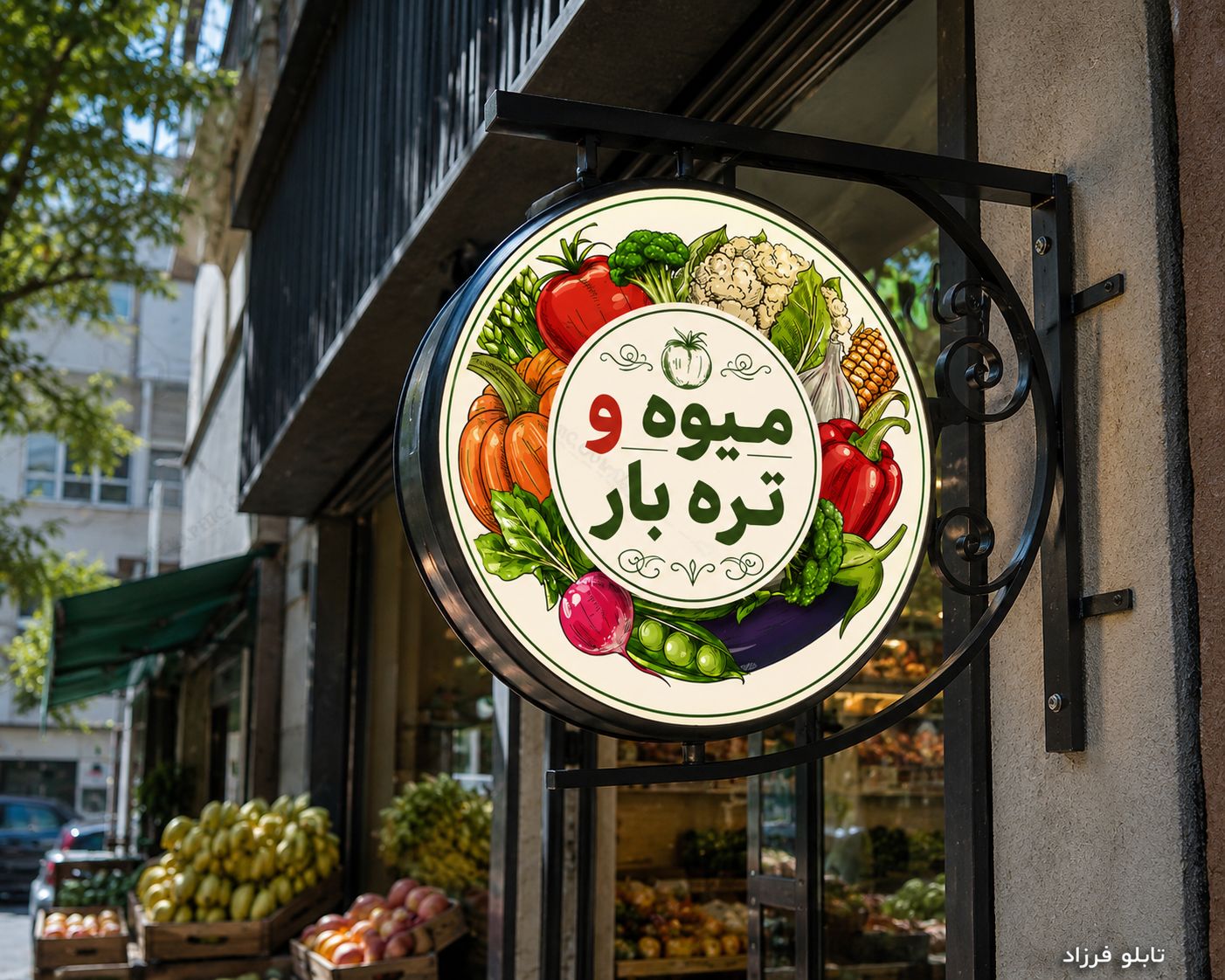 تابلو لایت باکس چرخان