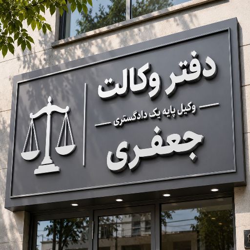 تابلو چنلیوم طرح دفتر وکالت