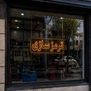 تابلو LED طرح ترمز سازی