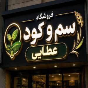 تابلو چنلیوم طرح سم و کود