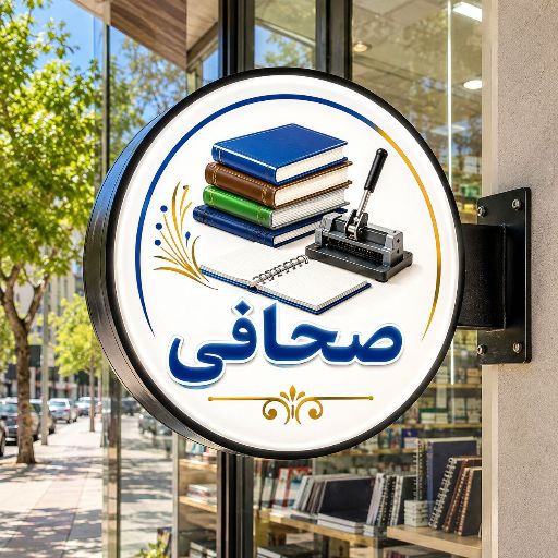 تابلو لایت باکس طرح صحافی