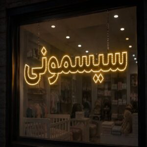 تابلو LED طرح سیسمونی