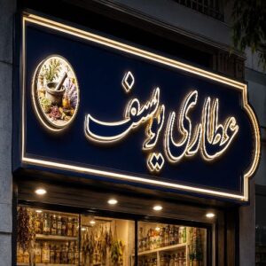 تابلو چنلیوم طرح عطاری