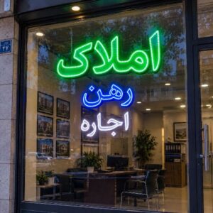 تابلو LED  طرح املاک ، رهن ، اجاره