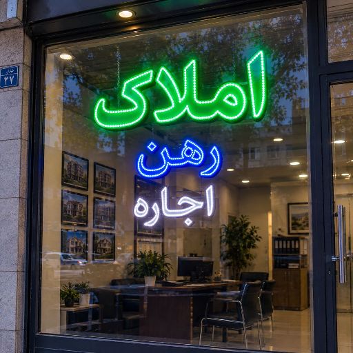 تابلو LED طرح املاک ، رهن ، اجاره