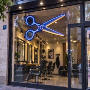 تابلو LED طرح قیچی