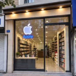 تابلو نئون طرح appel