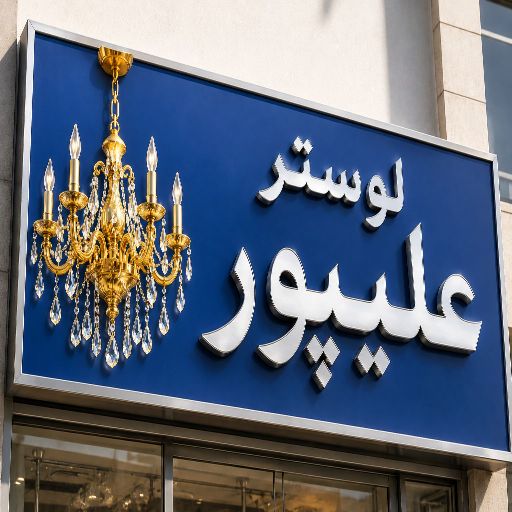 تابلو چنلیوم طرح لوستر